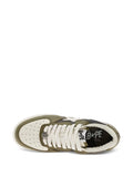 A Bathing Ape?Sta Icon 2 M2 Leather Sneakers — Green — Size US M 3.5 - US W 5 — Detail View