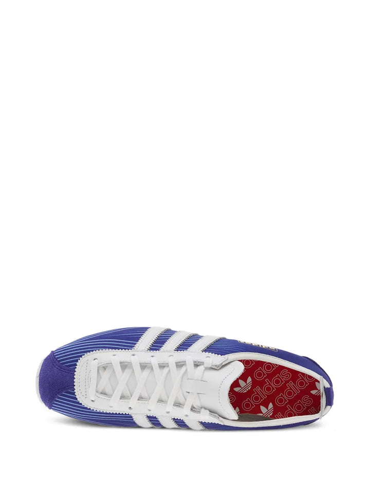 adidas Japan Stripe Sneakers — Blue — Size US M 10 - US W 11.5 — Detail View