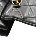 Chanel Pre Owned 1994 1996 Cc Quilted Lambskin Curve Flap Bag Shoulder Bag — Same as shown — Size One Size — Side View