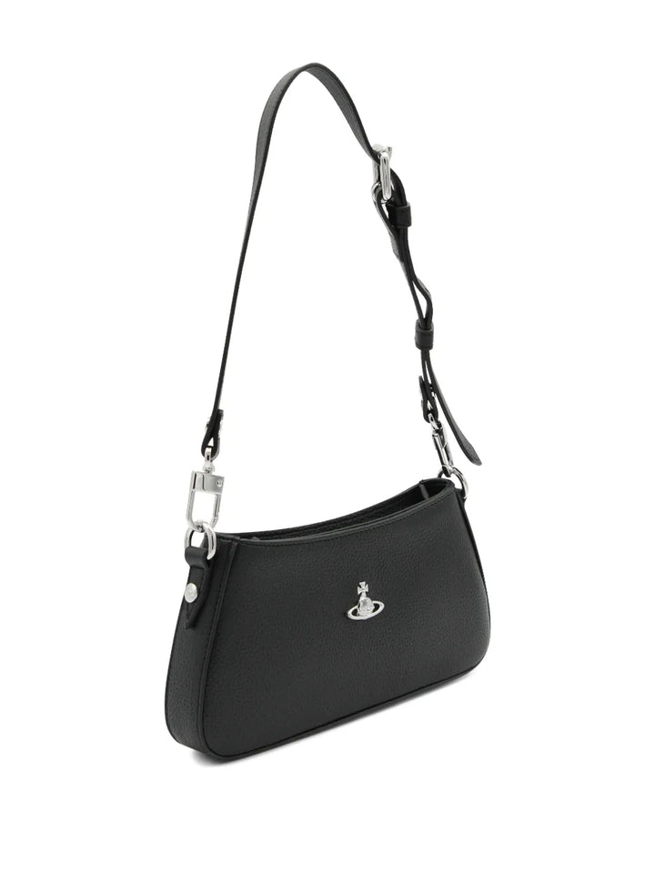 Vivienne Westwood Orb Applique Shoulder Bag — Same as shown — Size One Size — Back View