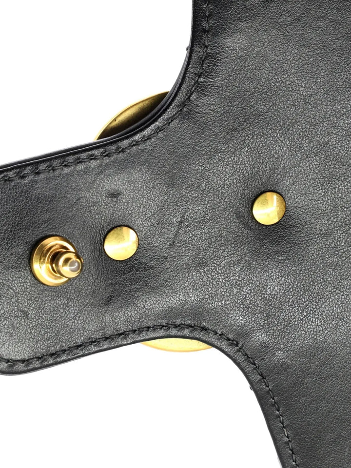 Gucci Pre Owned Gg Marmont Flap Bag Matelasse Leather Medium Shoulder Bag — Same as shown — Size One Size — Detail View