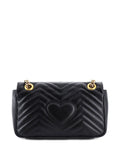 Gucci Pre Owned Gg Marmont Flap Bag Matelasse Leather Medium Shoulder Bag — Same as shown — Size One Size — Side View