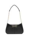 Elisabetta Franchi Logo Plaque Chain Strap Mini Shoulder Bag — Same as shown — Size One Size — Front View