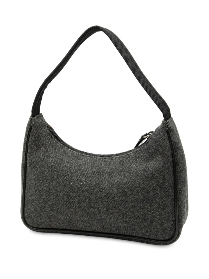 Prada Pre Owned 2013 2025 Wool Sport Shoulder Bag — Same as shown — Size One Size — Back View