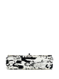 Chanel Pre Owned 2003 2004 Medium Classic Canvas Coco Mademoiselle Double Flap Shoulder Bag — Same as shown — Size One Size — Top View