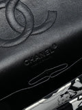 Chanel Pre Owned 2003 2004 Medium Classic Canvas Coco Mademoiselle Double Flap Shoulder Bag — Same as shown — Size One Size — Lifestyle View