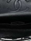 Chanel Pre Owned 2003 2004 Medium Classic Canvas Coco Mademoiselle Double Flap Shoulder Bag — Same as shown — Size One Size — Detail View