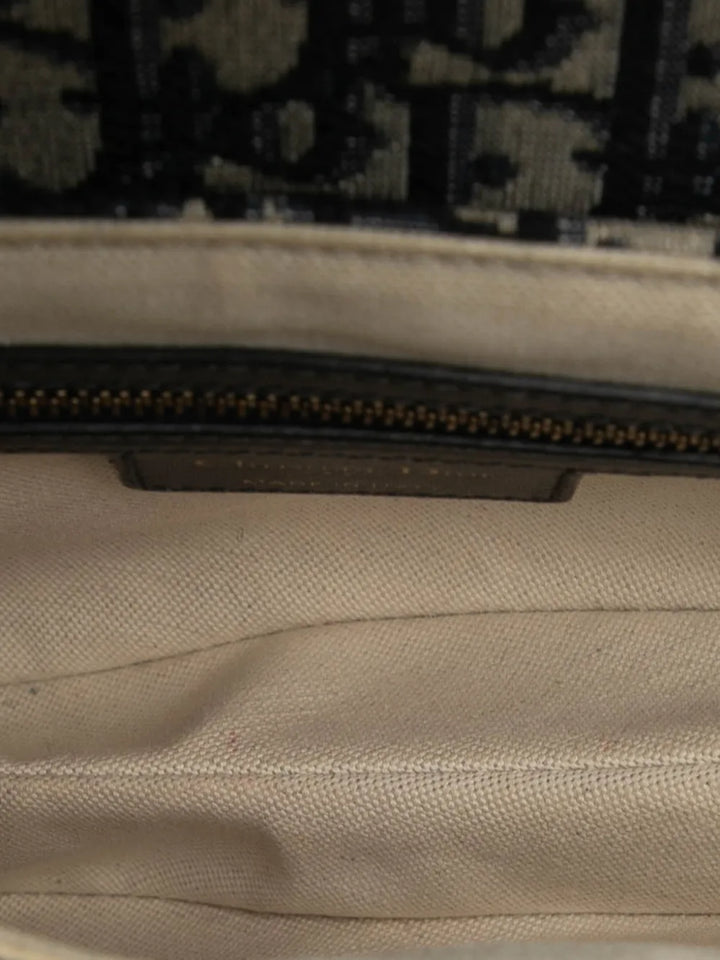 Christian Dior Pre Owned 2019 Oblique Canvas Saddle Bag Shoulder Bag — Same as shown — Size One Size — Detail View