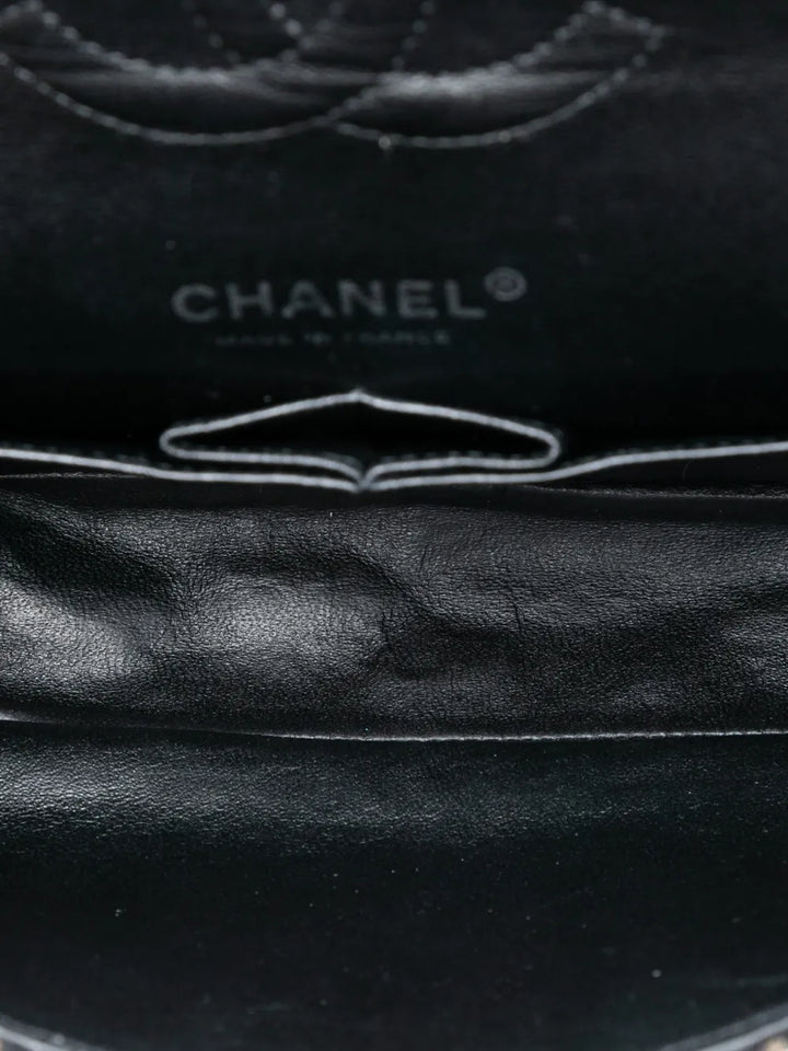 Chanel Pre Owned 2011 Medium Classic Tweed Double Flap Shoulder Bag — Same as shown — Size One Size — Detail View