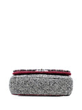 Chanel Pre Owned 2009 2010 Medium Cc Tweed Multi Print Double Flap Shoulder Bag — Same as shown — Size One Size — Top View