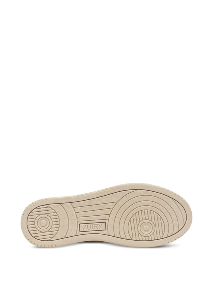 Autry Medalist Lace-Up — White — Size US M 3.5 - US W 5 — Detail View