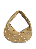 Khaite Scale Pattern Studded Olivia Shoulder Bag — Same as shown — Size One Size — Side View