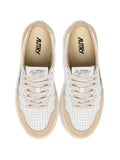 Autry Medalist Low-Top — White — Size US M 3.5 - US W 5 — Top View