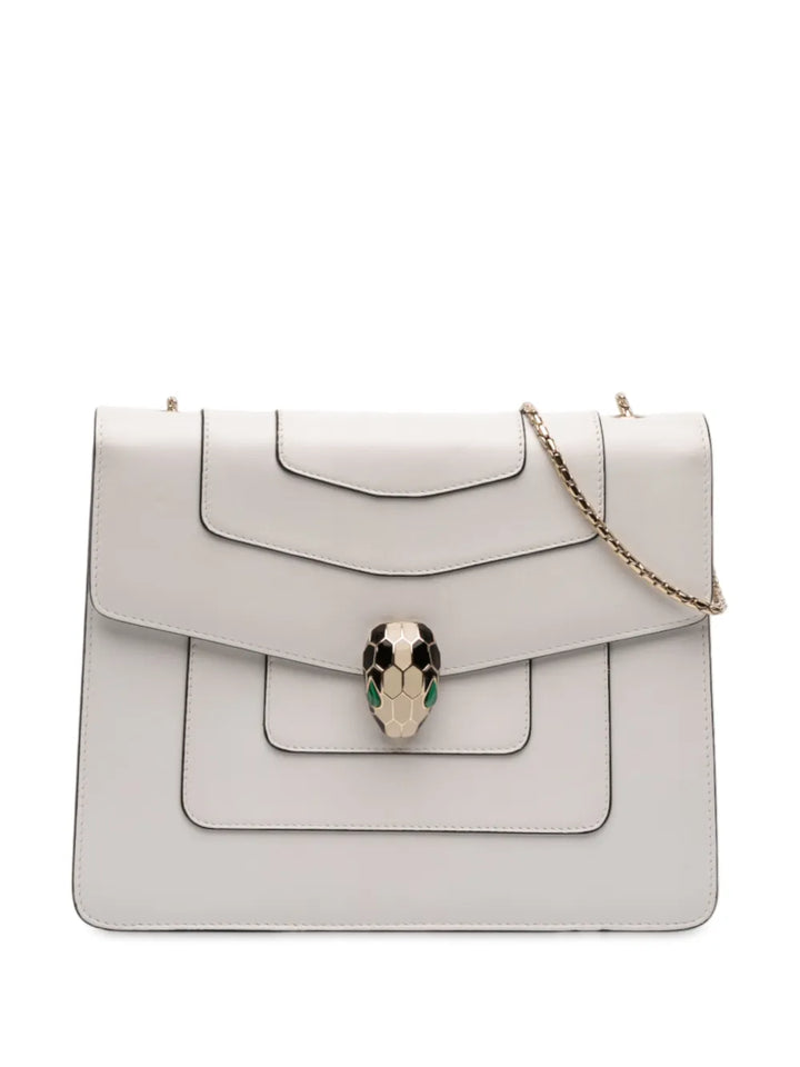 Bvlgari Pre Owned 2000 2025 Medium Calfskin Serpenti Forever Shoulder Bag — Same as shown — Size One Size — Front View