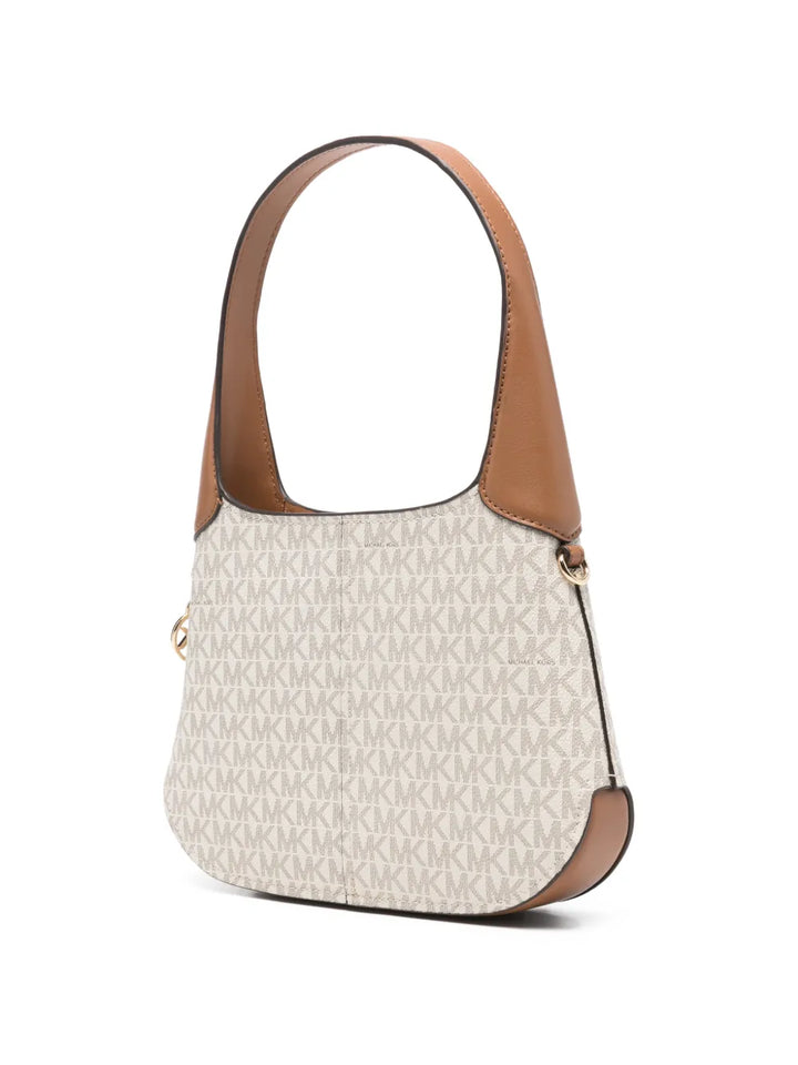 Michael Michael Kors Alice Logo Charm Shoulder Bag — Same as shown — Size One Size — Back View
