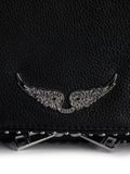 Zadigvoltaire Wings Stud Shoulder Bag — Same as shown — Size One Size — Lifestyle View