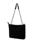 Prada Pre Owned 2000 2025 Suede Chain Shoulder Bag — Same as shown — Size One Size — Back View
