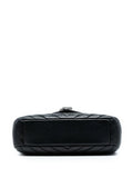 Saint Laurent Pre Owned 2015 Medium Crinkled Calfskin Punk Chain Bag Shoulder Bag — Same as shown — Size One Size — Top View