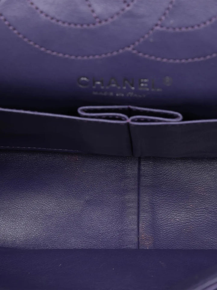 Chanel Pre Owned 2010 2011 Quilted Lambskin Reissue 255 Double Flap 226 Shoulder Bag — Same as shown — Size One Size — Detail View