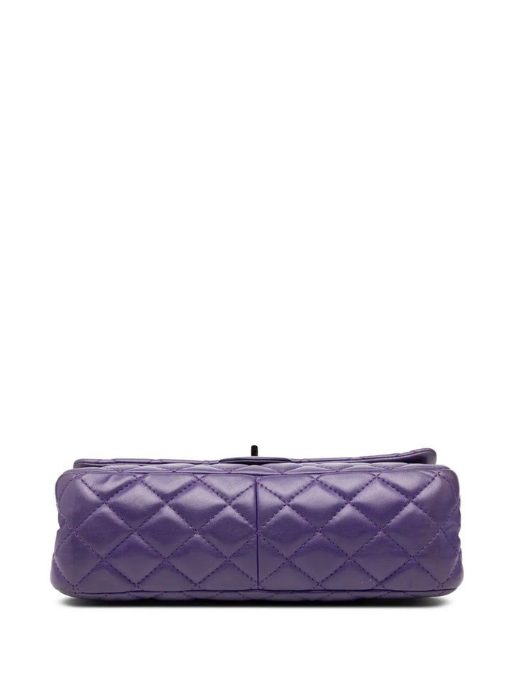 Chanel Pre Owned 2010 2011 Quilted Lambskin Reissue 255 Double Flap 226 Shoulder Bag — Same as shown — Size One Size — Top View
