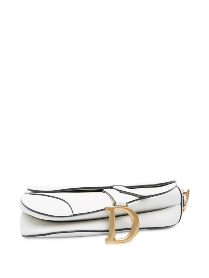 Christian Dior Pre Owned 2020 Grained Calfskin Saddle Bag Shoulder Bag — Same as shown — Size One Size — Top View