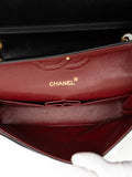 Chanel Pre Owned 1989 1991 Medium Classic Lambskin Double Flap Shoulder Bag — Same as shown — Size One Size — Detail View