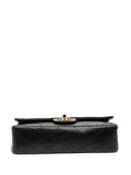 Chanel Pre Owned 1989 1991 Medium Classic Lambskin Double Flap Shoulder Bag — Same as shown — Size One Size — Top View