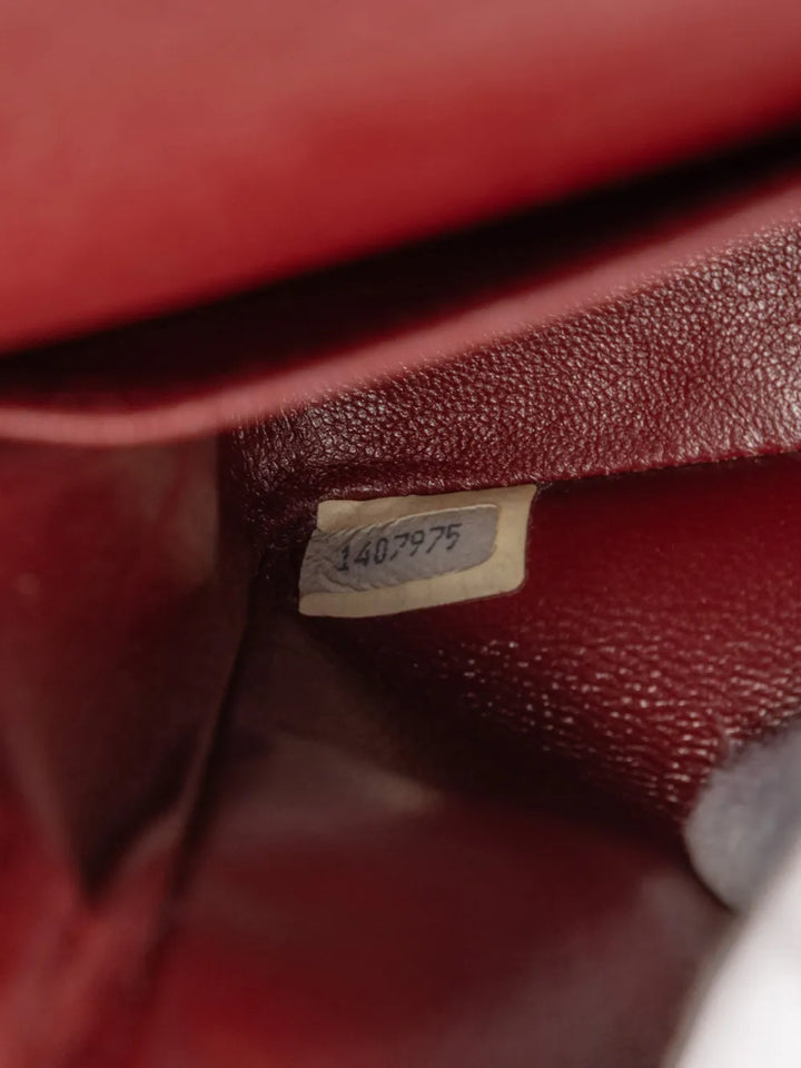 Chanel Pre Owned 1989 1991 Medium Classic Lambskin Double Flap Shoulder Bag — Same as shown — Size One Size — Lifestyle View