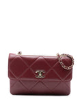 Chanel Pre Owned 2019 Quilted Lambskin Trendy Cc Flap Shoulder Bag — Same as shown — Size One Size — Front View
