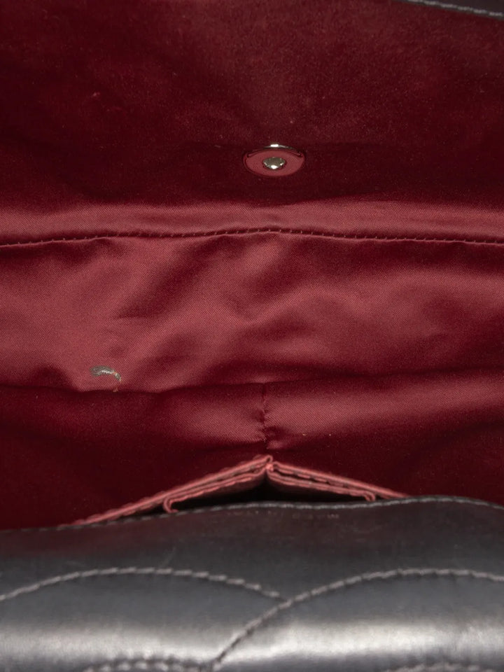 Chanel Pre Owned 2010 2011 Jumbo Patent Embossed Lucky Symbols Flap Shoulder Bag — Same as shown — Size One Size — Detail View