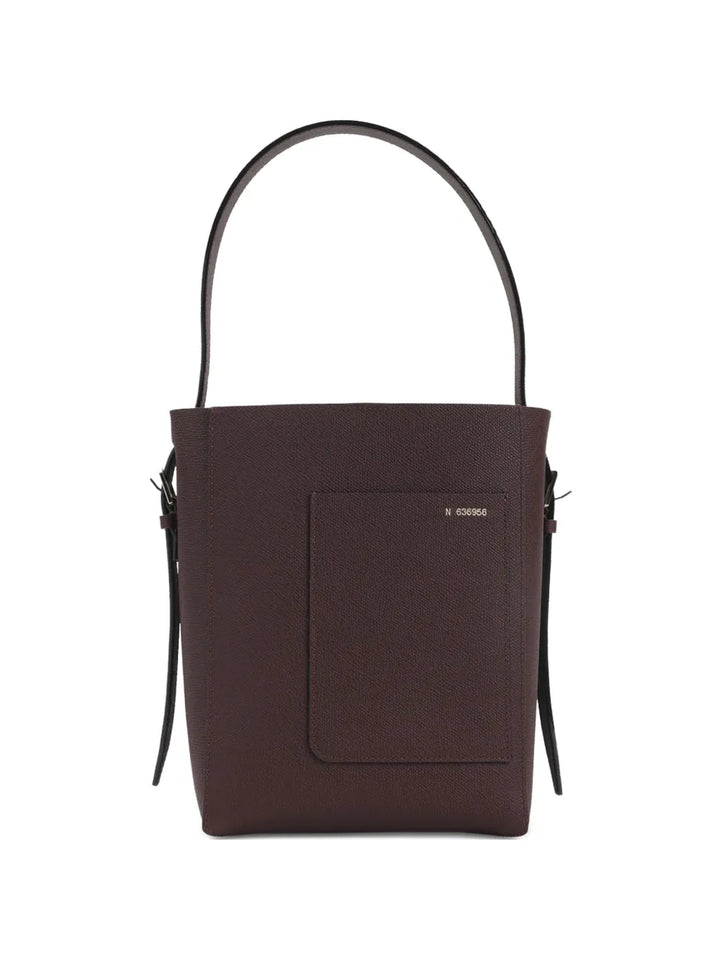 Valextra Pocket Shoulder Bag — Same as shown — Size One Size — Front View