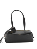 Balenciaga Top Handle Embossed Bowling Bag — Same as shown — Size One Size — Front View