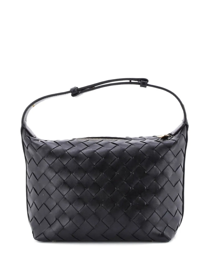 Bottega Veneta Pre Owned Wallace Intrecciato Nappa Mini Shoulder Bag — Same as shown — Size One Size — Side View