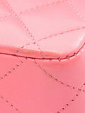 Chanel Pre Owned 2020 Medium Classic Lambskin Double Flap Shoulder Bag — Same as shown — Size One Size — Side View