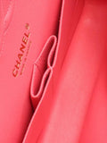 Chanel Pre Owned 2020 Medium Classic Lambskin Double Flap Shoulder Bag — Same as shown — Size One Size — Top View