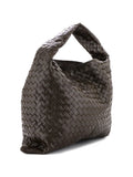 Bottega Veneta Pre Owned Hop Intrecciato Leather Large Hobo Bag — Same as shown — Size One Size — Back View