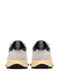 Autry Reelwind Suede-Panel — White — Size US M 3.5 - US W 5 — Back View