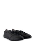 Y-3 Tokyo Laced Leather — Black — Size US M 3.5 - US W 5 — Side View