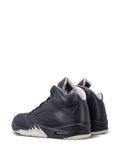 Nike X Paris Saint German Air Jordan 5 — Black — Size US M 3.5 - US W 5 — Top View