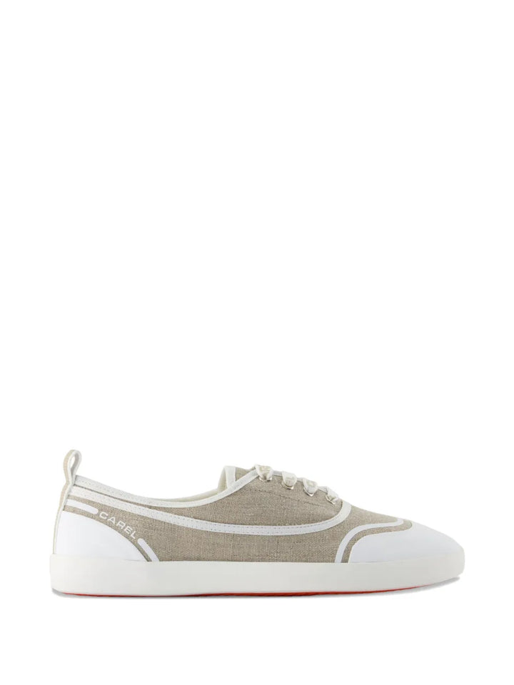 Carel Paris Sol Round-Toe — Beige — Size US M 3.5 - US W 5 — Front View
