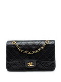 Chanel Pre Owned 1994 1996 Medium Classic Lambskin Double Flap Shoulder Bag — Same as shown — Size One Size — Front View