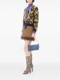 Valentino Garavani Small Devain Denim Shoulder Bag — Same as shown — Size One Size — Back View