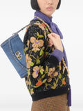 Valentino Garavani Small Devain Denim Shoulder Bag — Same as shown — Size One Size — Side View