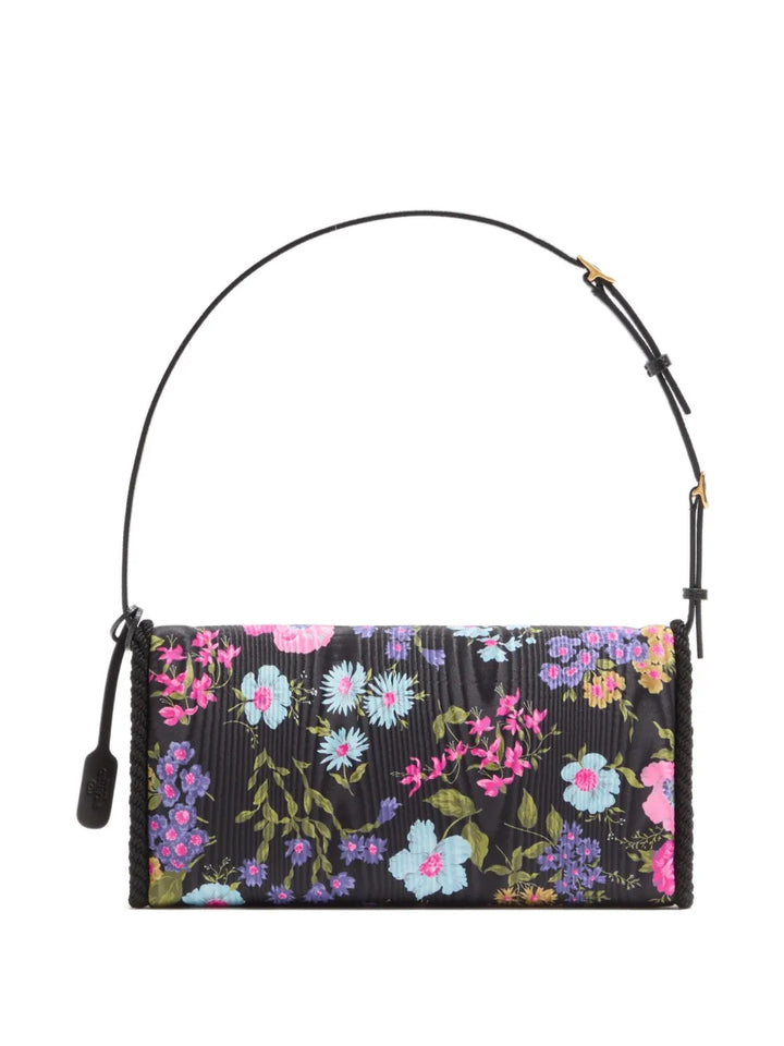 Valentino Garavani Small Devain Papier Floral Shoulder Bag — Same as shown — Size One Size — Top View