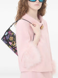 Valentino Garavani Small Devain Papier Floral Shoulder Bag — Same as shown — Size One Size — Side View