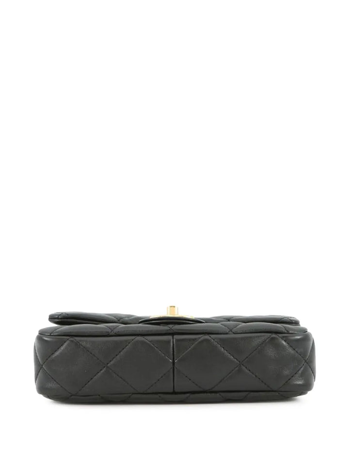 Chanel Pre Owned 2021 2025 Small Quilted Lambskin Funky Town Flap Shoulder Bag — Same as shown — Size One Size — Top View