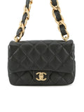 Chanel Pre Owned 2021 2025 Small Quilted Lambskin Funky Town Flap Shoulder Bag — Same as shown — Size One Size — Front View