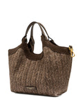 Gianni Chiarini Dua Woven Shoulder Bag — Same as shown — Size One Size — Side View