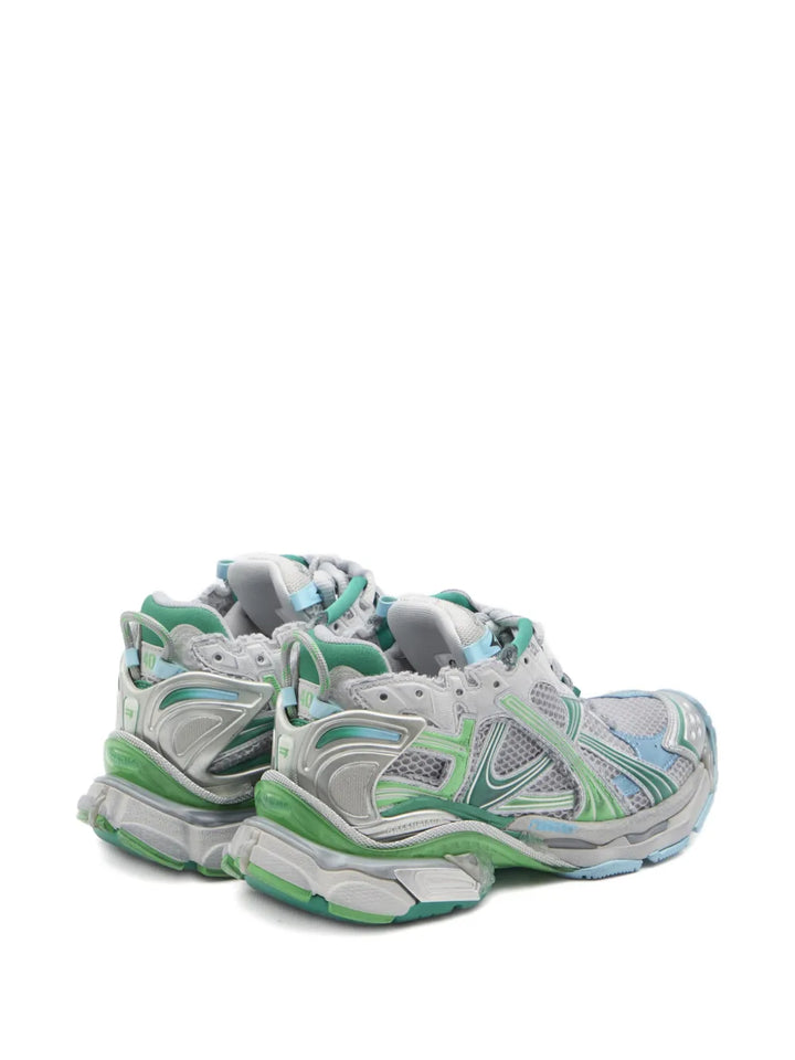 Balenciaga Runner Printed Logo — Grey — Size US M 3.5 - US W 5 — Top View