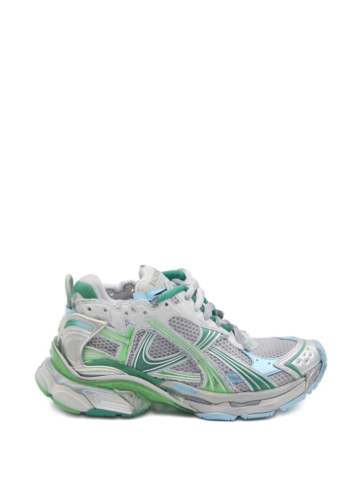 Balenciaga Runner Printed Logo — Grey — Size US M 3.5 - US W 5 — Front View